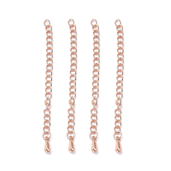 PandaHall 304 Stainless Steel Chain Extender, Soldered Chains, Rose Gold, 55~63x3mm 304 Stainless Steel
PandaHall 304 Stainless Steel Chain Extender, Soldered Chains, Rose Gold, 55~63x3mm 304 Stainless Steel