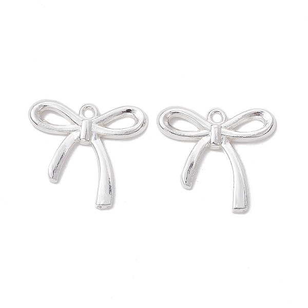 PandaHall Alloy Beads, Long-Lasting Plated, Bowknot, Silver, 23.5x25x2mm, Hole: 2mm Alloy Bowknot
PandaHall Alloy Beads, Long-Lasting Plated, Bowknot, Silver, 23.5x25x2mm, Hole: 2mm Alloy Bowknot