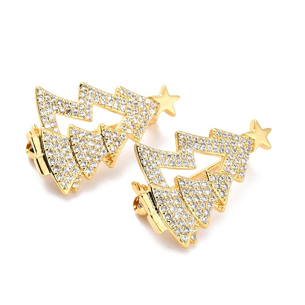 PandaHall Brass Micro Pave Clear Cubic Zirconia Brooch for Christmas, Long-Lasting Plated, Lead Free & Cadmium Free & Nickel Low, Christmas...
PandaHall Brass Micro Pave Clear Cubic Zirconia Brooch for Christmas, Long-Lasting Plated, Lead Free & Cadmium Free & Nickel Low, Christmas...