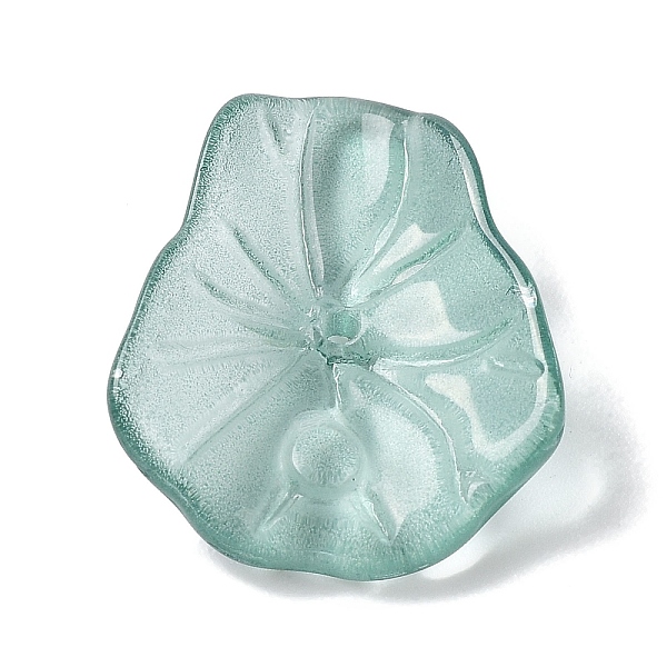 PandaHall Transparent Glass Beads Caps, Lotus Leaf, Cadet Blue, 21.5x18.5x5.5mm, Hole: 1.4mm Glass
PandaHall Transparent Glass Beads Caps, Lotus Leaf, Cadet Blue, 21.5x18.5x5.5mm, Hole: 1.4mm Glass
