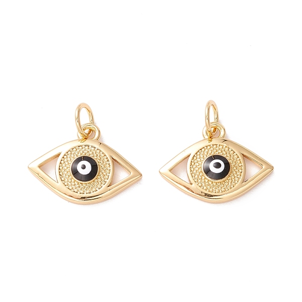 PandaHall Rack Plating Brass Enamel Pendants, with Jump Ring, Cadmium Free & Nickel Free & Lead Free, Real 18K Gold Long-Lasting Plated..., Black
PandaHall Rack Plating Brass Enamel Pendants, with Jump Ring, Cadmium Free & Nickel Free & Lead Free, Real 18K Gold Long-Lasting Plated..., Black