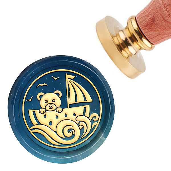 PandaHall CRASPIRE Wax Seal Stamp Watermelon Boat and Bear Sealing Wax Stamp 30mm Removable Brass Head Sealing Stamp with Wooden Handle for...
PandaHall CRASPIRE Wax Seal Stamp Watermelon Boat and Bear Sealing Wax Stamp 30mm Removable Brass Head Sealing Stamp with Wooden Handle for...
