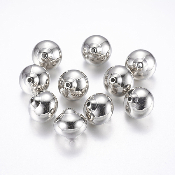PandaHall CCB Plastic Beads, Rondelle, Platinum, 20.5x20mm, Hole: 3mm Plastic Rondelle
PandaHall CCB Plastic Beads, Rondelle, Platinum, 20.5x20mm, Hole: 3mm Plastic Rondelle