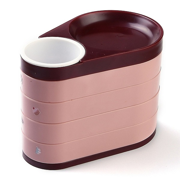 PandaHall Rotatable 4-Layer Plastic Jewelry Storage Box, for Ring, Earring and Necklace, Dark Red, 15.2x9.5x11cm, Inner Diameter: 50mm and...
PandaHall Rotatable 4-Layer Plastic Jewelry Storage Box, for Ring, Earring and Necklace, Dark Red, 15.2x9.5x11cm, Inner Diameter: 50mm and...