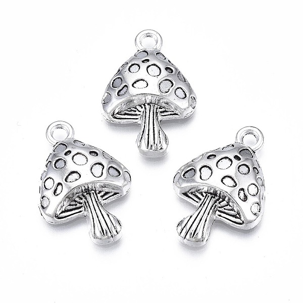 PandaHall Tibetan Style Alloy Pendants, Cadmium Free & Nickel Free & Lead Free, Mushroom, Antique Silver, 26x17.5x5mm, Hole: 2.2mm, about...
PandaHall Tibetan Style Alloy Pendants, Cadmium Free & Nickel Free & Lead Free, Mushroom, Antique Silver, 26x17.5x5mm, Hole: 2.2mm, about...