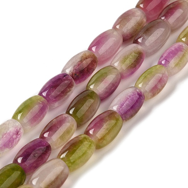 PandaHall Natural Dyed White Jade Beads Strands, Oval, Purple, 11.5~12x7.5~8mm, Hole: 0.8mm, about 29~32pcs/strand, 12.99''~15.16''...
PandaHall Natural Dyed White Jade Beads Strands, Oval, Purple, 11.5~12x7.5~8mm, Hole: 0.8mm, about 29~32pcs/strand, 12.99''~15.16''...