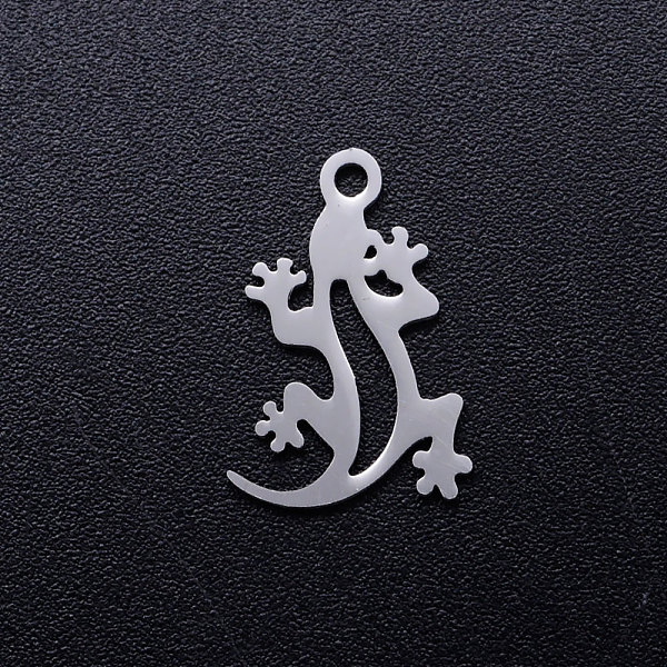 PandaHall 201 Stainless Steel Hollow Pendants, Lizard, Stainless Steel Color, 16x10.5x1mm, Hole: 1.5mm 201 Stainless Steel Other Animal
PandaHall 201 Stainless Steel Hollow Pendants, Lizard, Stainless Steel Color, 16x10.5x1mm, Hole: 1.5mm 201 Stainless Steel Other Animal