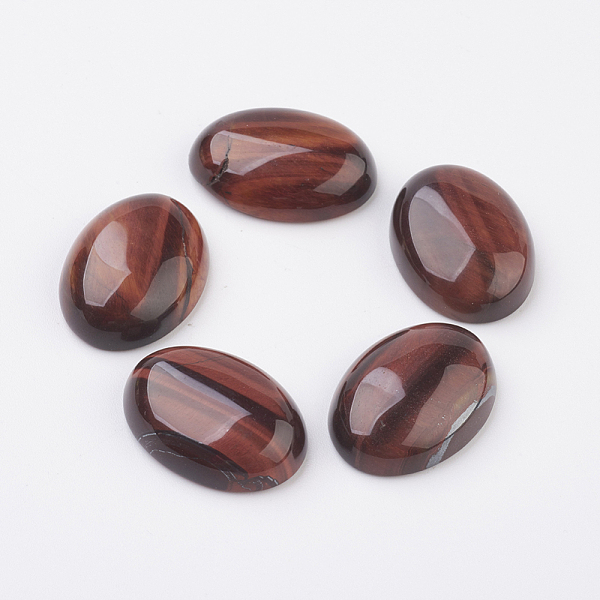 PandaHall Natural Red Tiger Eye Flat Back Cabochons, Oval, 40x30x8.5mm Tiger Eye Oval
PandaHall Natural Red Tiger Eye Flat Back Cabochons, Oval, 40x30x8.5mm Tiger Eye Oval