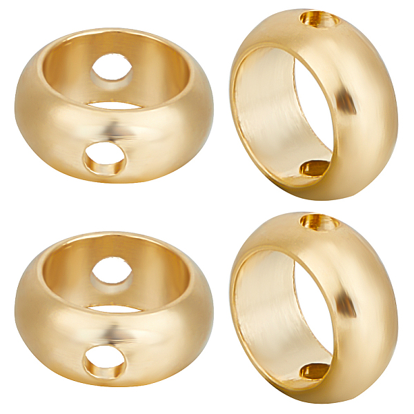 PandaHall CREATCABIN 80Pcs/Box 24K Gold Plated Circle Round Bead Frame 2 Hole Spacer Brass Beads Frames Connector Ring Links for Beading...
PandaHall CREATCABIN 80Pcs/Box 24K Gold Plated Circle Round Bead Frame 2 Hole Spacer Brass Beads Frames Connector Ring Links for Beading...