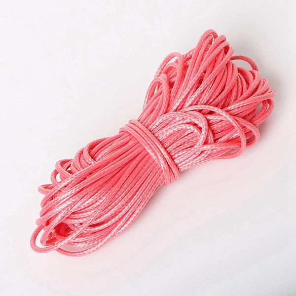 PandaHall Waxed Polyester Cord, Round, Salmon, 1mm, 15m/bundle Waxed Polyester Cord Round Red
PandaHall Waxed Polyester Cord, Round, Salmon, 1mm, 15m/bundle Waxed Polyester Cord Round Red