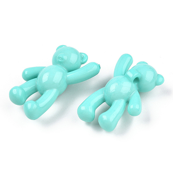 PandaHall Opaque Acrylic Pendants, Bear, Pale Turquoise, 37x28x13mm, Hole: 2.5mm, about 133pcs/500g Acrylic Bear
PandaHall Opaque Acrylic Pendants, Bear, Pale Turquoise, 37x28x13mm, Hole: 2.5mm, about 133pcs/500g Acrylic Bear