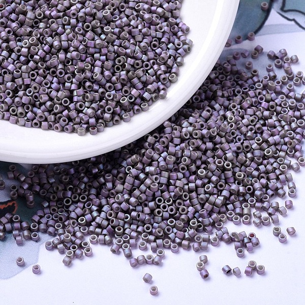 PandaHall MIYUKI Delica Beads, Cylinder, Japanese Seed Beads, 11/0, (DB1065) Matte Metallic Wisteria Gold Iris, 1.3x1.6mm, Hole: 0.8mm..., Purple
PandaHall MIYUKI Delica Beads, Cylinder, Japanese Seed Beads, 11/0, (DB1065) Matte Metallic Wisteria Gold Iris, 1.3x1.6mm, Hole: 0.8mm..., Purple