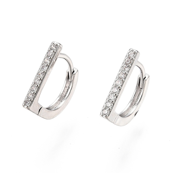 PandaHall Clear Cubic Zirconia Rectangle Hoop Earrings, Brass Jewelry for Women, Nickel Free, Real Platinum Plated, 12x10.5x2mm, Pin: 1mm...
PandaHall Clear Cubic Zirconia Rectangle Hoop Earrings, Brass Jewelry for Women, Nickel Free, Real Platinum Plated, 12x10.5x2mm, Pin: 1mm...