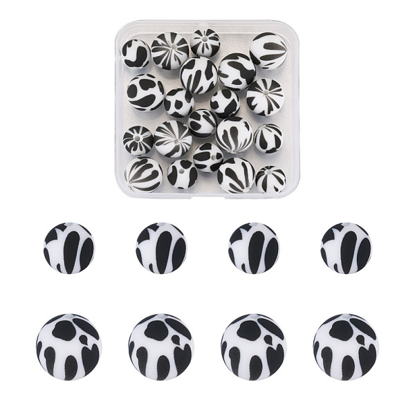 PandaHall 20Pcs 2 Colors Silicone Beads, DIY Nursing Necklaces Making, Chewing Pendants For Teethers, Round, White, 10pcs/style Silicone...
PandaHall 20Pcs 2 Colors Silicone Beads, DIY Nursing Necklaces Making, Chewing Pendants For Teethers, Round, White, 10pcs/style Silicone...