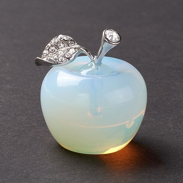 PandaHall Synthetic Opalite Home Display Decorations, with Rhinestone, Apple, 35x33x30mm Opalite Fruit Clear
PandaHall Synthetic Opalite Home Display Decorations, with Rhinestone, Apple, 35x33x30mm Opalite Fruit Clear