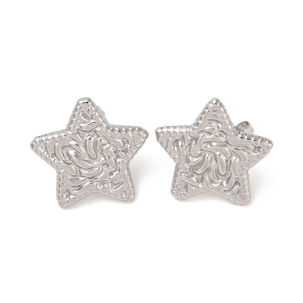 PandaHall 304 Stainless Steel Stud Earrings for Women, Star, 21x22mm 304 Stainless Steel Star
PandaHall 304 Stainless Steel Stud Earrings for Women, Star, 21x22mm 304 Stainless Steel Star