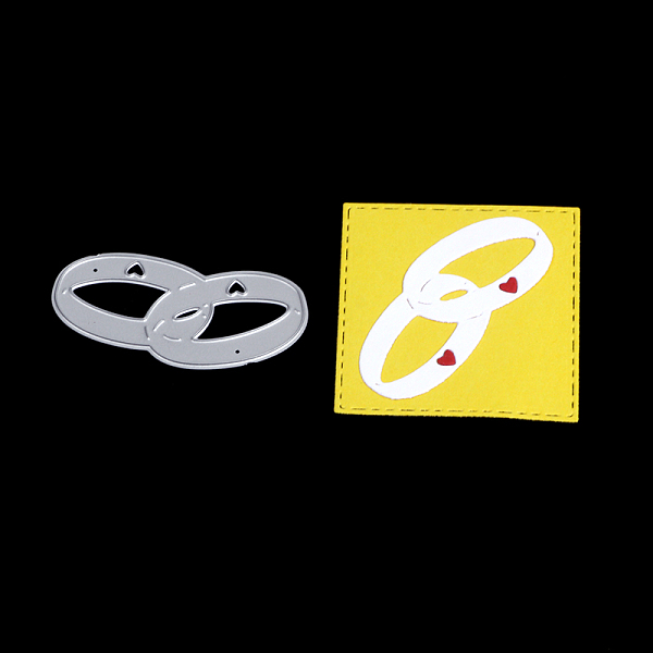 PandaHall Frame Metal Cutting Dies Stencils, for DIY Scrapbooking/Photo Album, Decorative Embossing DIY Paper Card, Ring with Heart, Matte...
PandaHall Frame Metal Cutting Dies Stencils, for DIY Scrapbooking/Photo Album, Decorative Embossing DIY Paper Card, Ring with Heart, Matte...
