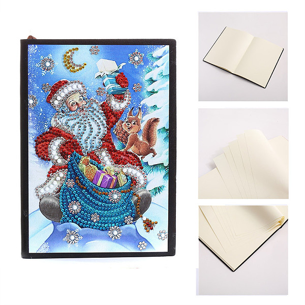 PandaHall DIY Christmas Theme Diamond Painting Notebook Kits, including PU Leather Book, Resin Rhinestones, Pen, Tray Plate and Glue Clay...
PandaHall DIY Christmas Theme Diamond Painting Notebook Kits, including PU Leather Book, Resin Rhinestones, Pen, Tray Plate and Glue Clay...