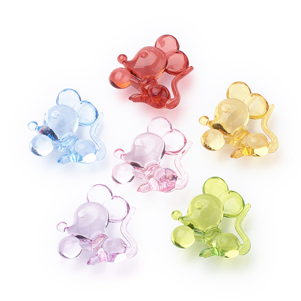 PandaHall Transparent Acrylic Beads, Large Hole Beads, Mouse, Mixed Color, 49x45x18.5mm, Hole: 6mm, about 45pcs/500g Acrylic Mouse..., Multicolor
PandaHall Transparent Acrylic Beads, Large Hole Beads, Mouse, Mixed Color, 49x45x18.5mm, Hole: 6mm, about 45pcs/500g Acrylic Mouse..., Multicolor