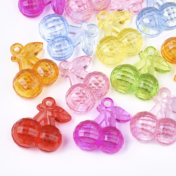 PandaHall Transparent Acrylic Pendants, Faceted, Cherry, Mixed Color, 26x23x12mm, Hole: 2.5mm, about 205pcs/500g Acrylic Cherry Multicolor
PandaHall Transparent Acrylic Pendants, Faceted, Cherry, Mixed Color, 26x23x12mm, Hole: 2.5mm, about 205pcs/500g Acrylic Cherry Multicolor