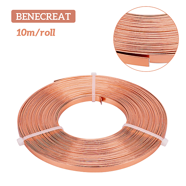 PandaHall BENECREAT 10m (32FT) 5mm Wide Flat Jewelry Craft Wire 18 Gauge Aluminum Wire for Bezel, Sculpting, Armature, Jewelry Making -..., Orange
PandaHall BENECREAT 10m (32FT) 5mm Wide Flat Jewelry Craft Wire 18 Gauge Aluminum Wire for Bezel, Sculpting, Armature, Jewelry Making -..., Orange