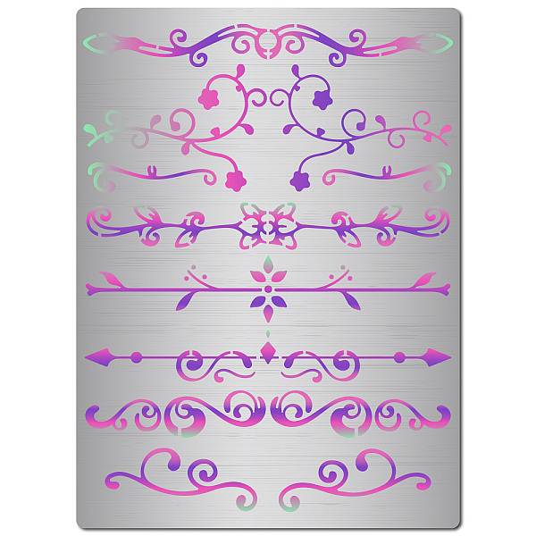 PandaHall Stainless Steel Metal Cutting Dies Stencils, for DIY Scrapbooking/Photo Album, Decorative Embossing, Matte Stainless Steel Color...
PandaHall Stainless Steel Metal Cutting Dies Stencils, for DIY Scrapbooking/Photo Album, Decorative Embossing, Matte Stainless Steel Color...
