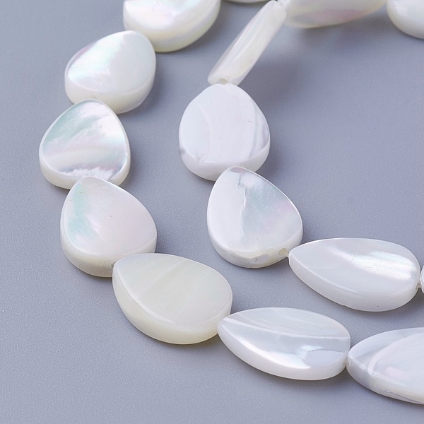 PandaHall Shell Beads Strands, teardrop, 13~14x9.6~10x3~4mm, Hole: 0.7mm, about 29pcs/strand, 15.66 inch(39.8cm) Other Sea Shell Teardrop
PandaHall Shell Beads Strands, teardrop, 13~14x9.6~10x3~4mm, Hole: 0.7mm, about 29pcs/strand, 15.66 inch(39.8cm) Other Sea Shell Teardrop