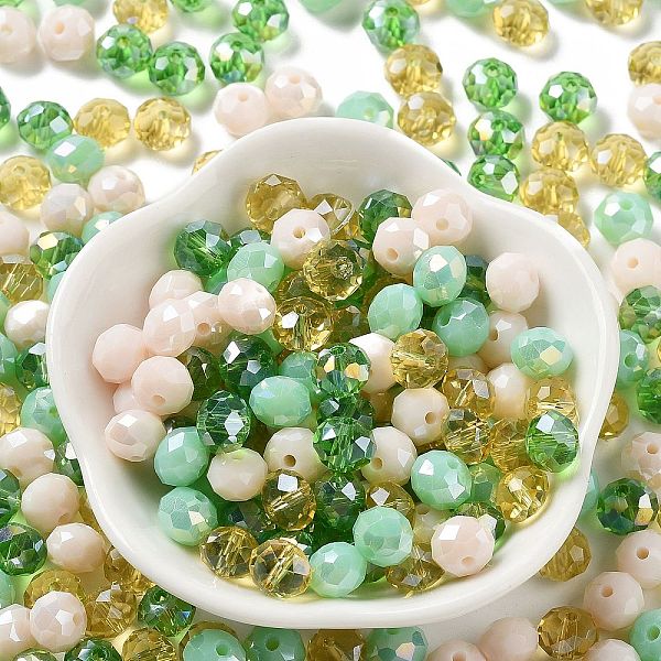 PandaHall Glass Beads, Faceted, Rondelle, Medium Sea Green, 8x6mm, Hole: 1mm, about 145pcs/60g Glass Rondelle
PandaHall Glass Beads, Faceted, Rondelle, Medium Sea Green, 8x6mm, Hole: 1mm, about 145pcs/60g Glass Rondelle