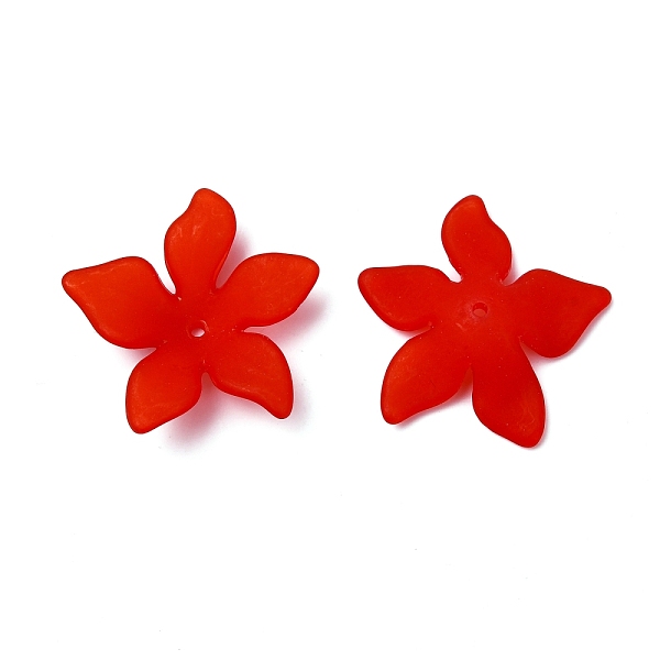 PandaHall Translucent Acrylic Beads, Frosted, Flower Bead Caps, Dark Red, 29x27x8mm, Hole: 2mm, about 515pcs/500g Acrylic Flower Red
PandaHall Translucent Acrylic Beads, Frosted, Flower Bead Caps, Dark Red, 29x27x8mm, Hole: 2mm, about 515pcs/500g Acrylic Flower Red