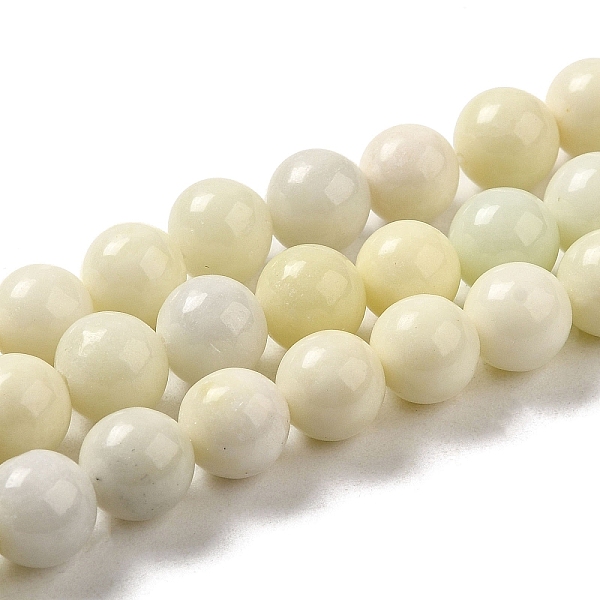 PandaHall Natural Jade Beads Strands, Round, 8~8.5mm, Hole: 1.2mm, about 47pcs/strand, 15.35''(39cm) Other Jade Round
PandaHall Natural Jade Beads Strands, Round, 8~8.5mm, Hole: 1.2mm, about 47pcs/strand, 15.35''(39cm) Other Jade Round