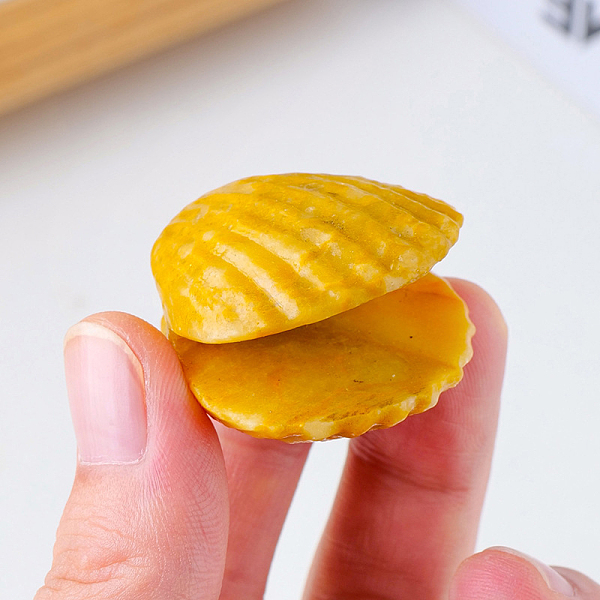 PandaHall Natural Yellow Aventurine Display Decorations, for Home Office Desk, Shell Shape, 30~35mm Yellow Aventurine Shell Shape
PandaHall Natural Yellow Aventurine Display Decorations, for Home Office Desk, Shell Shape, 30~35mm Yellow Aventurine Shell Shape