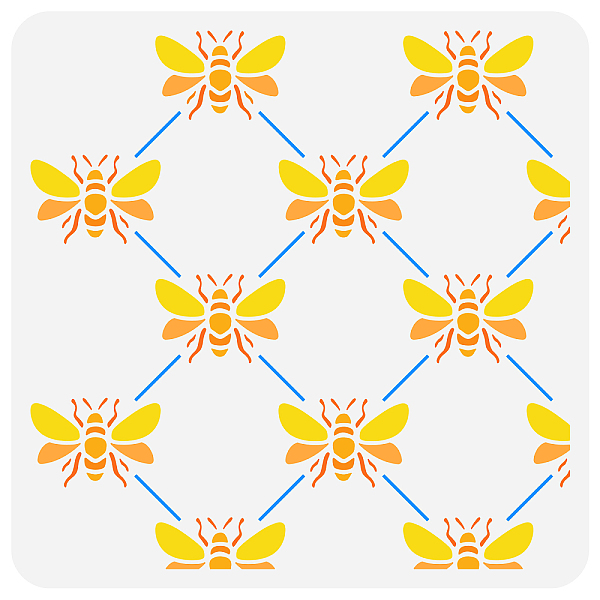 PandaHall FINGERINSPIRE French Bee Trellis Wall Stencil 30x30cm Hollow Out Bees Pattern Craft Stencil Reusable Bee Trellis DIY Stencil...
PandaHall FINGERINSPIRE French Bee Trellis Wall Stencil 30x30cm Hollow Out Bees Pattern Craft Stencil Reusable Bee Trellis DIY Stencil...