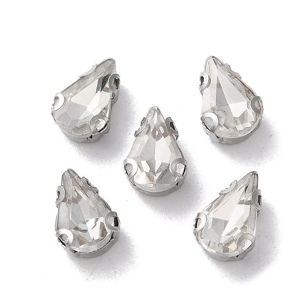 PandaHall Teardrop Sew on Rhinestone, Multi-strand Links, Glass Rhinestone, with Stainless Steel Prong Settings, Garments Accessories..., Clear
PandaHall Teardrop Sew on Rhinestone, Multi-strand Links, Glass Rhinestone, with Stainless Steel Prong Settings, Garments Accessories..., Clear