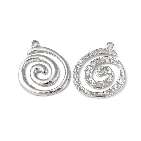 PandaHall 304 Stainless Steel Pendants, Vortex Charm, Stainless Steel Color, 23x19.5x2mm, Hole: 1.8mm 304 Stainless Steel Others
PandaHall 304 Stainless Steel Pendants, Vortex Charm, Stainless Steel Color, 23x19.5x2mm, Hole: 1.8mm 304 Stainless Steel Others