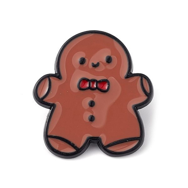 PandaHall Christmas Theme Emanel Pin, Electrophoresis Black Alloy Brooch for Backpack Clothes, Gingerbread Man Pattern, 28x26x1.5mm...
PandaHall Christmas Theme Emanel Pin, Electrophoresis Black Alloy Brooch for Backpack Clothes, Gingerbread Man Pattern, 28x26x1.5mm...