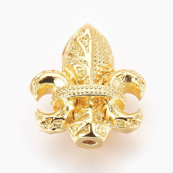 PandaHall Brass Micro Pave Cubic Zirconia Beads, Lead Free & Cadmium Free & Nickel Free, Long-Lasting Plated, Fleur De Lis, Clear, Real 18K...
PandaHall Brass Micro Pave Cubic Zirconia Beads, Lead Free & Cadmium Free & Nickel Free, Long-Lasting Plated, Fleur De Lis, Clear, Real 18K...