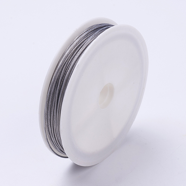 PandaHall Tiger Tail Wire, Nylon-coated Stainless Steel, Original Color(Raw), Raw, 18 Gauge, 1mm, about 32.8 Feet(10m)/roll Stainless Steel..., Gray
PandaHall Tiger Tail Wire, Nylon-coated Stainless Steel, Original Color(Raw), Raw, 18 Gauge, 1mm, about 32.8 Feet(10m)/roll Stainless Steel..., Gray