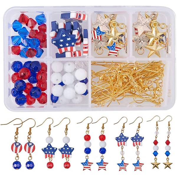 PandaHall SUNNYCLUE DIY Earring Making, with Alloy Enamel Pendants, Handmade Polymer Clay Bead, Glass Beads, Brass Earring Hooks and Iron..., Multicolor
PandaHall SUNNYCLUE DIY Earring Making, with Alloy Enamel Pendants, Handmade Polymer Clay Bead, Glass Beads, Brass Earring Hooks and Iron..., Multicolor