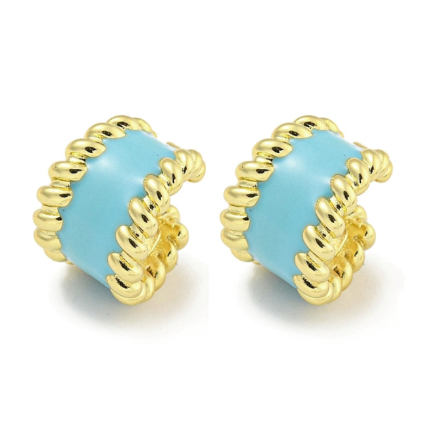 PandaHall Brass with Enamel Cuff Earrings, for Women, Real 18K Gold Plated, Light Blue, 19.5x10.5~12.5mm Brass
PandaHall Brass with Enamel Cuff Earrings, for Women, Real 18K Gold Plated, Light Blue, 19.5x10.5~12.5mm Brass