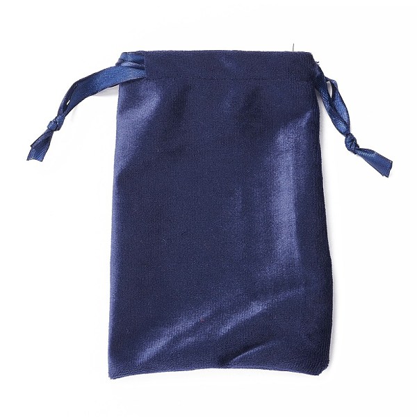 PandaHall Velvet Jewelry Drawstring Bags, with Satin Ribbon, Rectangle, Marine Blue, 15x10x0.3cm Velvet None
PandaHall Velvet Jewelry Drawstring Bags, with Satin Ribbon, Rectangle, Marine Blue, 15x10x0.3cm Velvet None