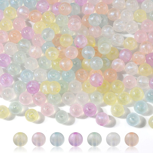 PandaHall Rainbow Iridescent Plating Acrylic Beads, Glitter Beads, Round, Mixed Color, 8x7mm, Hole: 1.8mm Acrylic Round Multicolor
PandaHall Rainbow Iridescent Plating Acrylic Beads, Glitter Beads, Round, Mixed Color, 8x7mm, Hole: 1.8mm Acrylic Round Multicolor