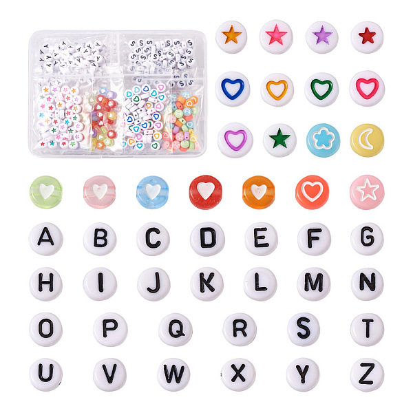 PandaHall 1500Pcs 30 Style Acrylic Beads, Flat Round with Mixed Patterns, Mixed Color, 50pcs/style Acrylic Flat Round Multicolor
PandaHall 1500Pcs 30 Style Acrylic Beads, Flat Round with Mixed Patterns, Mixed Color, 50pcs/style Acrylic Flat Round Multicolor