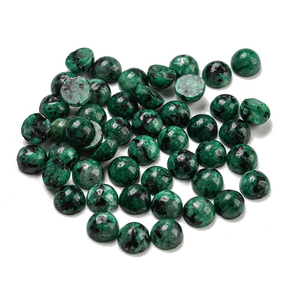 PandaHall Natural Green Spot Jasper Cabochons, Half Round, 4x2~2.5mm Green Spot Jasper Half Round
PandaHall Natural Green Spot Jasper Cabochons, Half Round, 4x2~2.5mm Green Spot Jasper Half Round