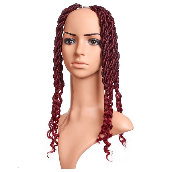 PandaHall Goddess Locs Crochet Ombre Hair, Wavy Faux Locs with Curly Ends, Synthetic Braiding Hair Extension, Heat Resistant Low Temperature...
PandaHall Goddess Locs Crochet Ombre Hair, Wavy Faux Locs with Curly Ends, Synthetic Braiding Hair Extension, Heat Resistant Low Temperature...