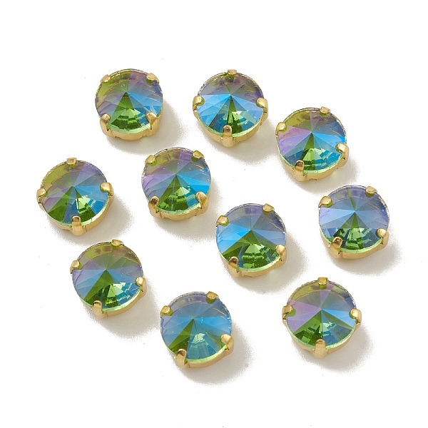 PandaHall Flat Round Moonlight Effect Sew on Rhinestone, Glass Rhinestone, with Brass Settings, Garments Accessories, Light Gold, Medium Sea...
PandaHall Flat Round Moonlight Effect Sew on Rhinestone, Glass Rhinestone, with Brass Settings, Garments Accessories, Light Gold, Medium Sea...