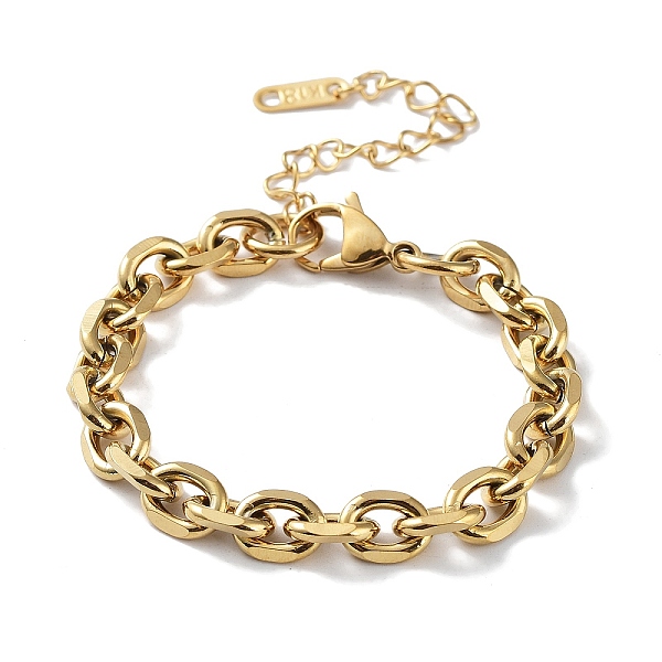 PandaHall 316 Surgical Stainless Steel Cable Chain Bracelets, Oval Link Chain Bracelet, Golden, 6-1/8 inch(15.6cm) 316 Surgical Stainless...
PandaHall 316 Surgical Stainless Steel Cable Chain Bracelets, Oval Link Chain Bracelet, Golden, 6-1/8 inch(15.6cm) 316 Surgical Stainless...