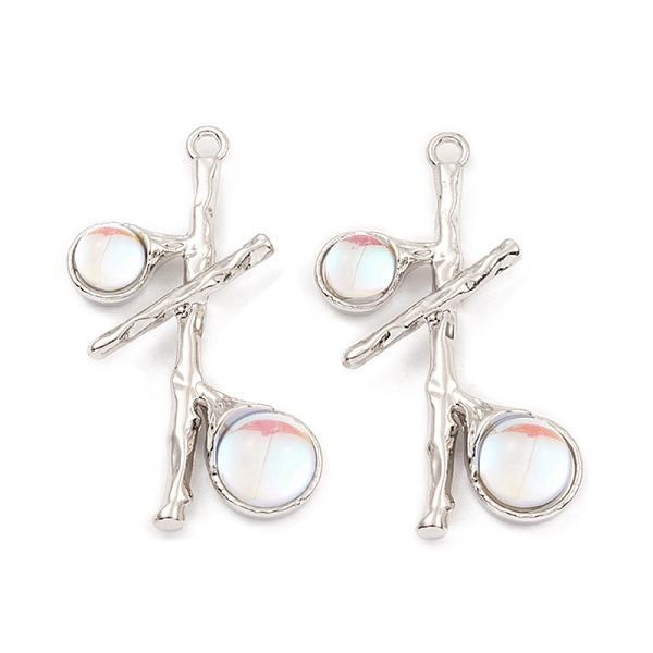 PandaHall Resin Pendants, Tree Charms with Rack Plating Platinum Plated Alloy Findings, Long-Lasting Plated, Lead Free & Cadmium Free, Clear...
PandaHall Resin Pendants, Tree Charms with Rack Plating Platinum Plated Alloy Findings, Long-Lasting Plated, Lead Free & Cadmium Free, Clear...