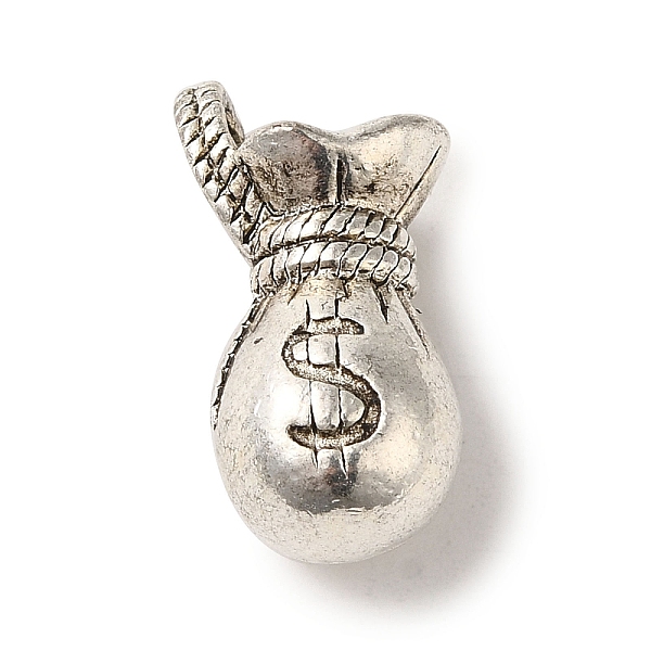 PandaHall Tibetan Style Alloy Pendants, Cadmium Free & Lead Free, Lucky Bag with Dollar Sign Charms, Antique Silver, 21.5x10x11mm, Hole...
PandaHall Tibetan Style Alloy Pendants, Cadmium Free & Lead Free, Lucky Bag with Dollar Sign Charms, Antique Silver, 21.5x10x11mm, Hole...