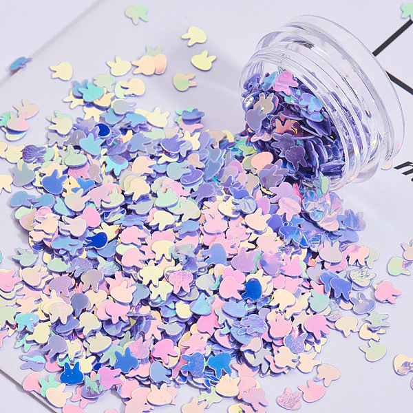PandaHall (Clearance Sale)Shining Bunny Nail Art Glitter Manicure Sequins, DIY Sparkly Paillette Tips Nail, Rabbit Head, Lilac, 4x4x0.3mm..., Purple
PandaHall (Clearance Sale)Shining Bunny Nail Art Glitter Manicure Sequins, DIY Sparkly Paillette Tips Nail, Rabbit Head, Lilac, 4x4x0.3mm..., Purple