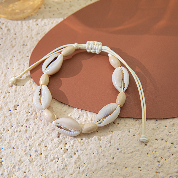 PandaHall Bohemian Shell Braided Beaded Bracelets, Summer Beach Vacation Bracelets for Women Shell
PandaHall Bohemian Shell Braided Beaded Bracelets, Summer Beach Vacation Bracelets for Women Shell